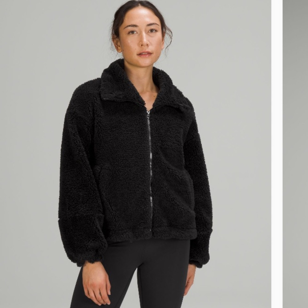 Lululemon Sherpa zip up